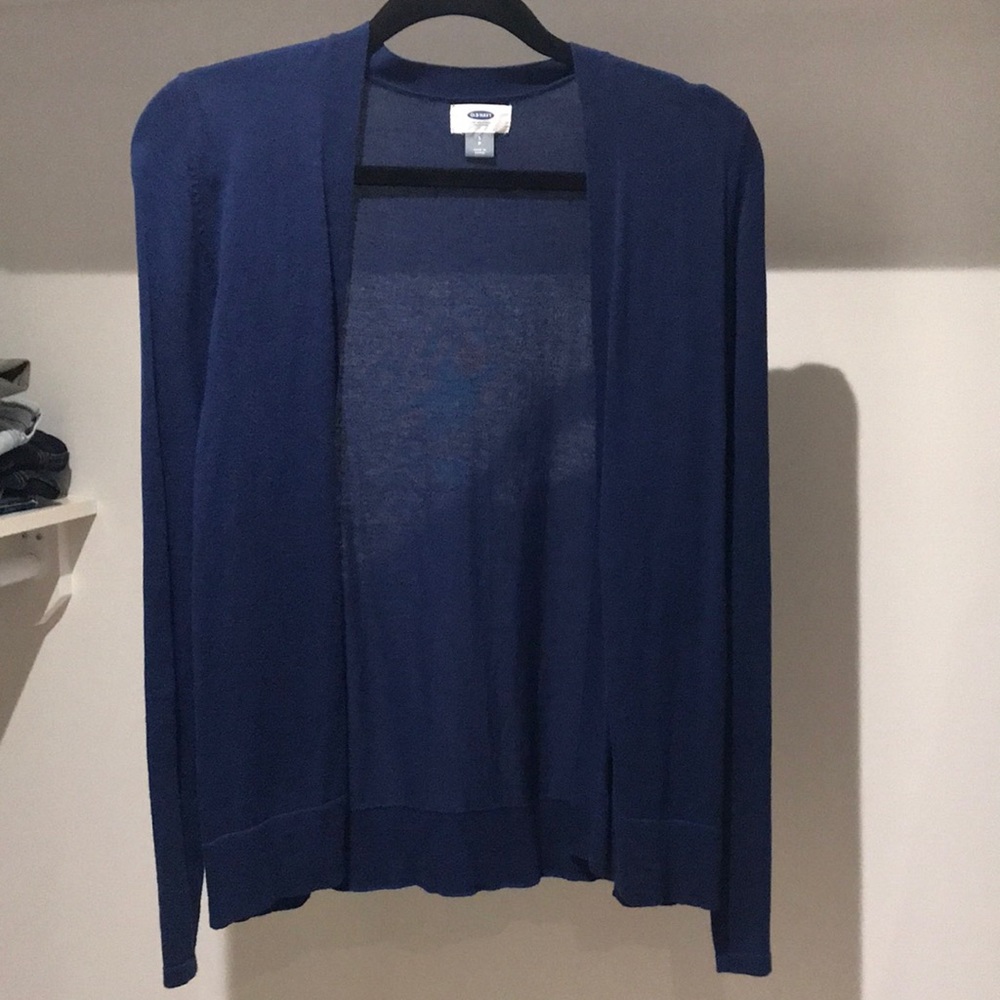 Old Navy Lightweight Cardigan in Navy Blue